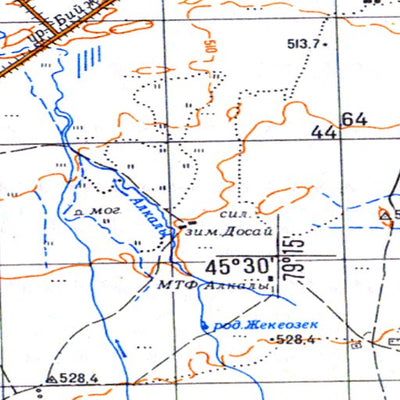 Soviet Genshtab - l44-087 - Kazakhstan