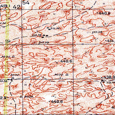 Soviet Genshtab - l44-053 - Kazakhstan