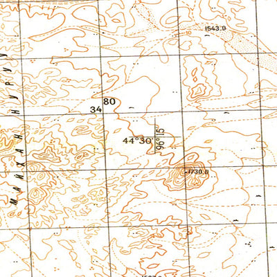 Soviet Genshtab - l47-121 - Mongolia