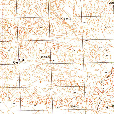 Soviet Genshtab - l47-134 - Mongolia