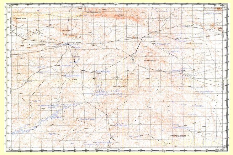Soviet Genshtab - l47-052 - Mongolia Map by Avenza Systems Inc ...