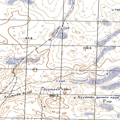 Soviet Genshtab - l49-083 - Mongolia