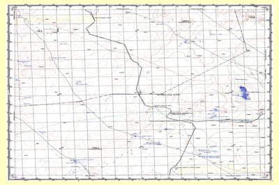 Soviet Genshtab - l50-015 - Mongolia