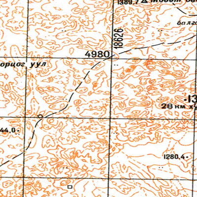 Soviet Genshtab - l48-118 - Mongolia
