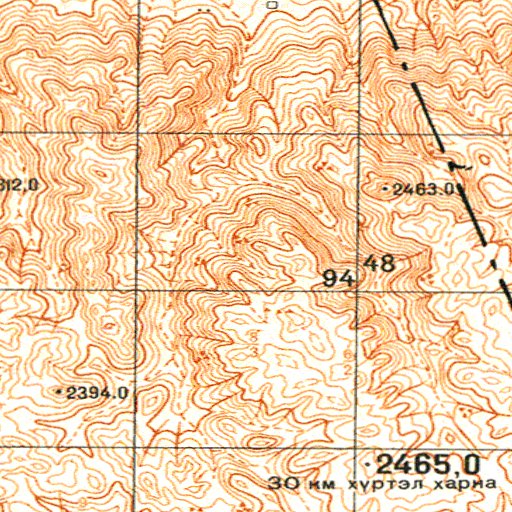 Soviet Genshtab - l47-104 - Mongolia Map by Avenza Systems Inc ...