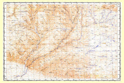 Soviet Genshtab - l47-099 - Mongolia