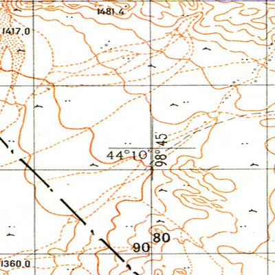 Soviet Genshtab - l47-138 - Mongolia