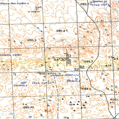 Soviet Genshtab - l49-121 - Mongolia