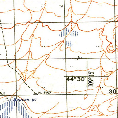 Soviet Genshtab - l49-123 - Mongolia