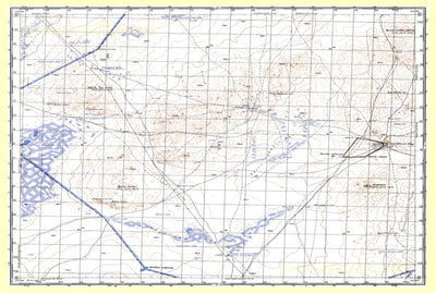 Soviet Genshtab - l49-070 - Mongolia