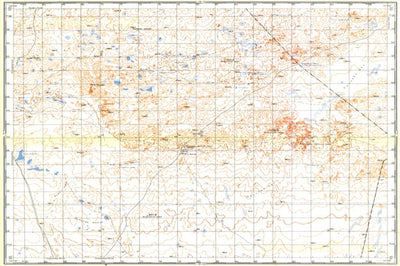 Soviet Genshtab - l49-090 - Mongolia