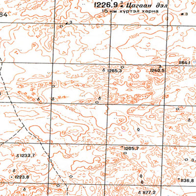 Soviet Genshtab - l48-107 - Mongolia