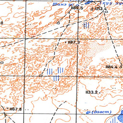 Soviet Genshtab - l48-117 - Mongolia