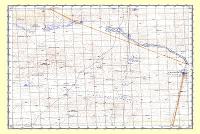 Soviet Genshtab - l50-025 - Mongolia