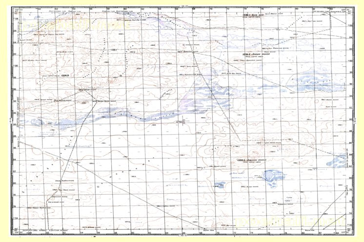 Soviet Genshtab - l49-039 - Mongolia Map by Avenza Systems Inc