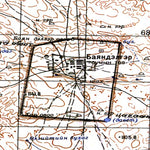 Soviet Genshtab - l49-081 - Mongolia