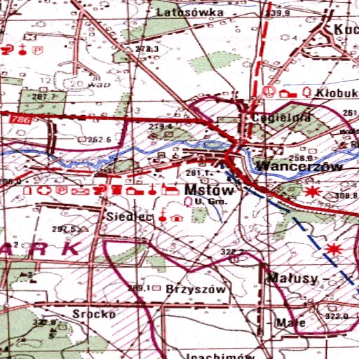 Soviet Genshtab - m34-039--(1995) - Poland Map by Avenza Systems Inc ...