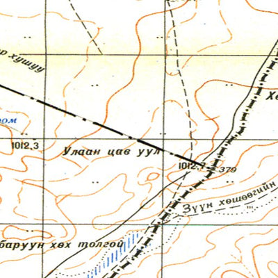 Soviet Genshtab - l49-116 - Mongolia