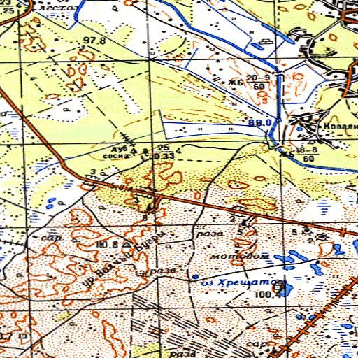 Soviet Genshtab - m36-063--(1987) - Ukraine Map by Avenza Systems