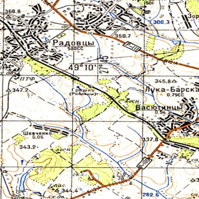 Soviet Genshtab - m35-104--(1983) - Ukraine