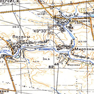 Soviet Genshtab - m35-089--(1984) - Ukraine