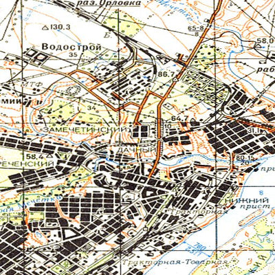 Soviet Genshtab - m38-114 - Russia