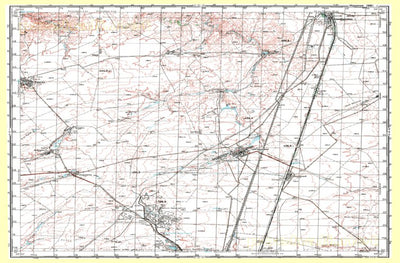 Soviet Genshtab - m40-045 - Kazakhstan