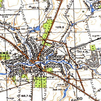 Soviet Genshtab - m36-123--(1983) - Ukraine