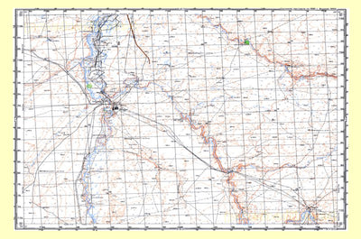 Soviet Genshtab - m42-085 - Kazakhstan