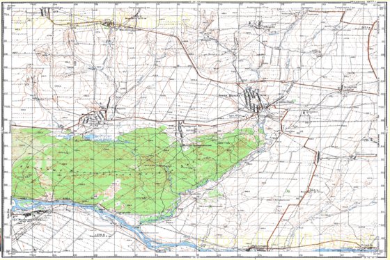 Soviet Genshtab - m44-055 - Kazakhstan Map by Avenza Systems Inc ...