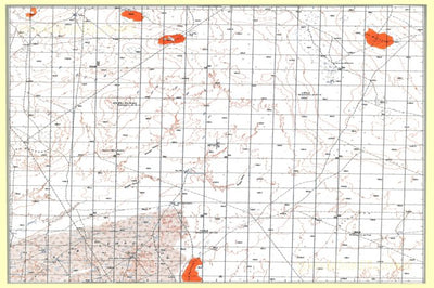 Soviet Genshtab - m41-141 - Kazakhstan