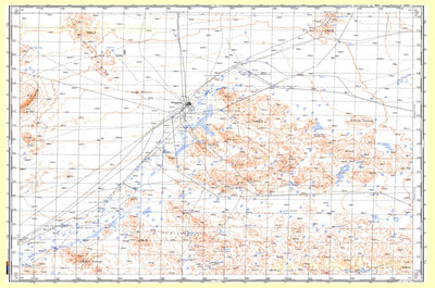 Soviet Genshtab - m43-141 - Kazakhstan