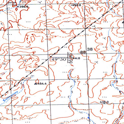 Soviet Genshtab - m42-086 - Kazakhstan