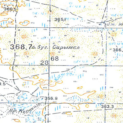 Soviet Genshtab - m42-140--(1966) - Kazakhstan