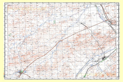 Soviet Genshtab - m43-098 - Kazakhstan