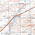 Soviet Genshtab - m43-098 - Kazakhstan