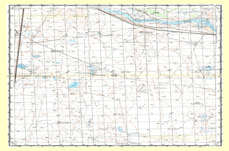 Soviet Genshtab - m44-050--(1979) - Kazakhstan Map by Avenza Systems ...