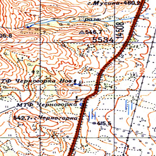 Soviet Genshtab - m44-079 - Kazakhstan Map by Avenza Systems Inc ...