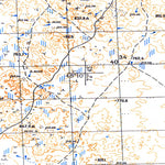 Soviet Genshtab - m43-134 - Kazakhstan