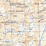 Soviet Genshtab - m43-134 - Kazakhstan