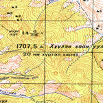 Soviet Genshtab - m48-128 - Mongolia