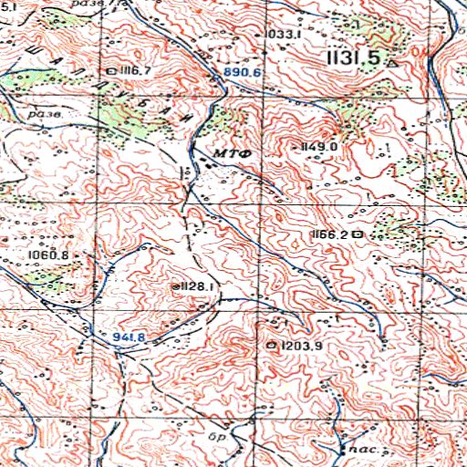 Soviet Genshtab - m44-105 - Kazakhstan Map by Avenza Systems Inc ...