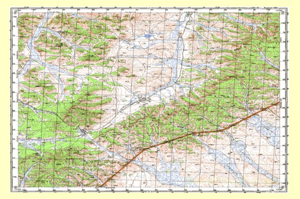 Soviet Genshtab - m49-072 - Russia Map by Avenza Systems Inc. | Avenza Maps