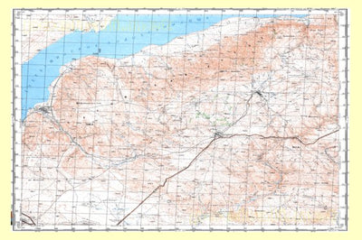 Soviet Genshtab - m44-120 - Kazakhstan