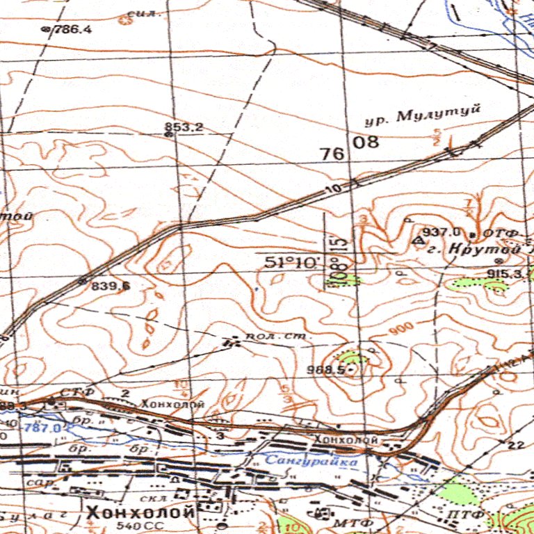 Soviet Genshtab - m49-025 - Russia Map by Avenza Systems Inc. | Avenza Maps