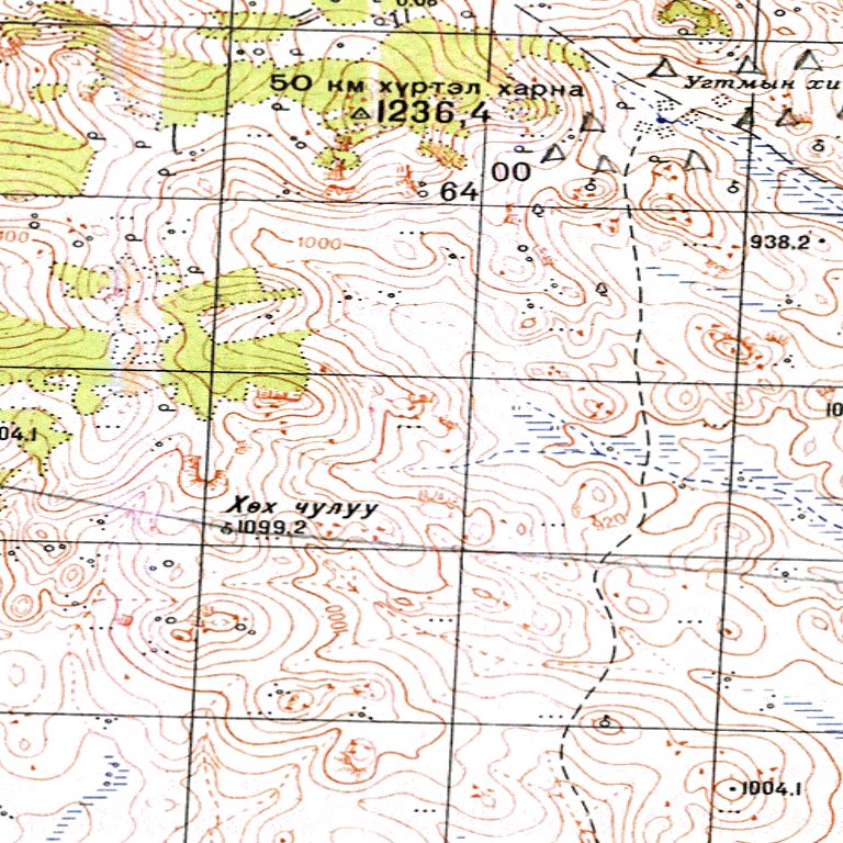 Soviet Genshtab - m49-108 - Mongolia Map by Avenza Systems Inc ...