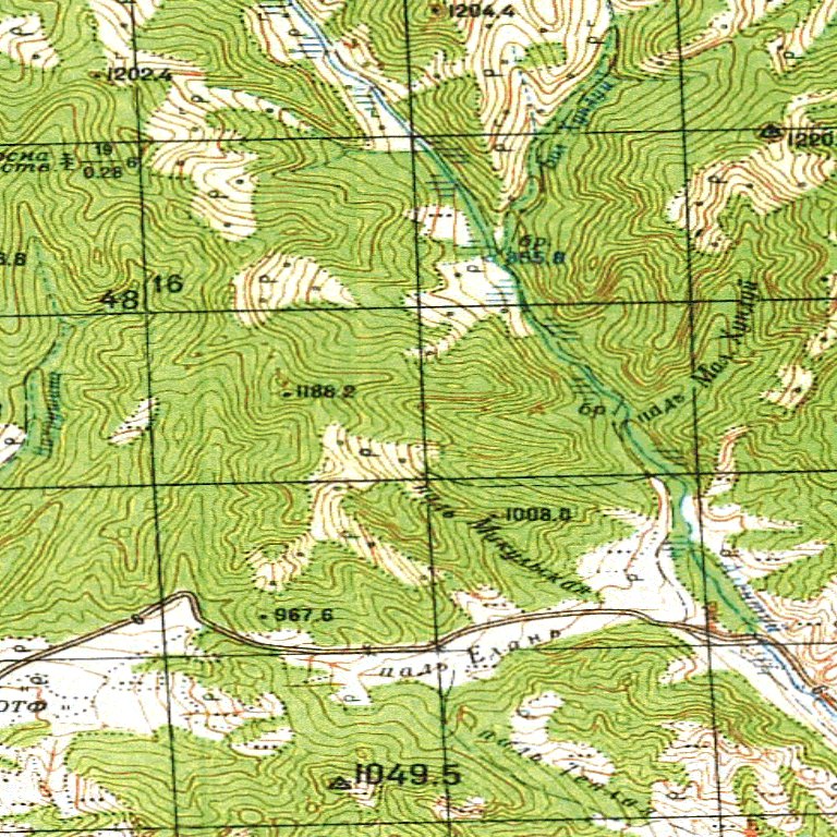 Soviet Genshtab - m49-037 - Russia Map by Avenza Systems Inc. | Avenza Maps