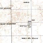 Soviet Genshtab - m46-089 - Mongolia
