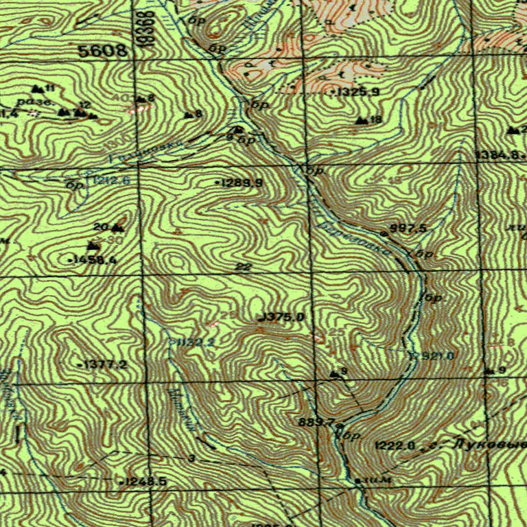 Soviet Genshtab - m49-051 - Russia Map by Avenza Systems Inc. | Avenza Maps