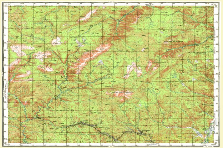 Map M49 Soviet Genshtab - m49-068 - Russia Map by Avenza Systems Inc. | Avenza Maps